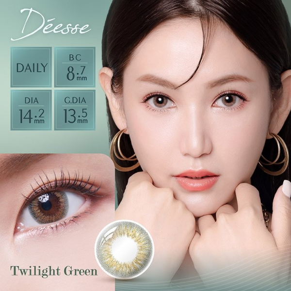 Déesse 컬러렌즈 원데이 (10개들이) (9가지색) - 이미지 5