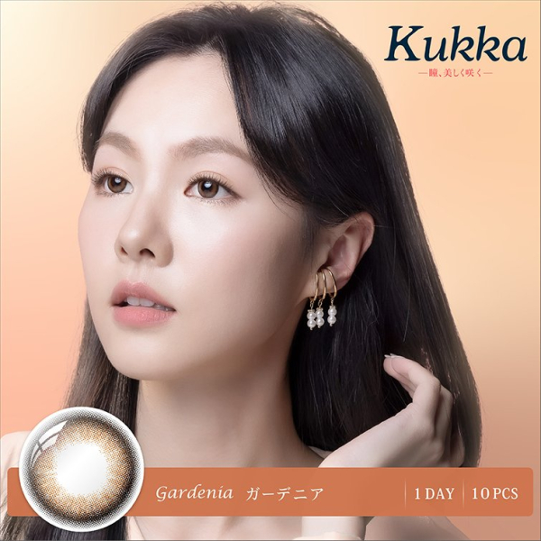 Kukka 컬러렌즈 원데이 (10개들이) (10가지색) - 이미지 9
