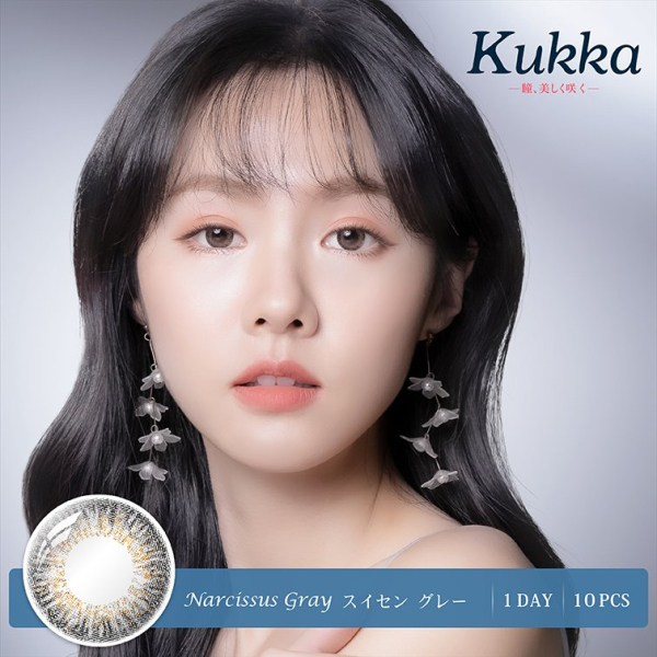 Kukka 컬러렌즈 원데이 (10개들이) (10가지색) - 이미지 5