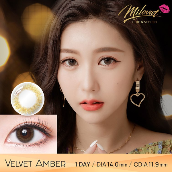 Milovat 컬러렌즈 원데이 (10개들이) (4가지색) - 이미지 4